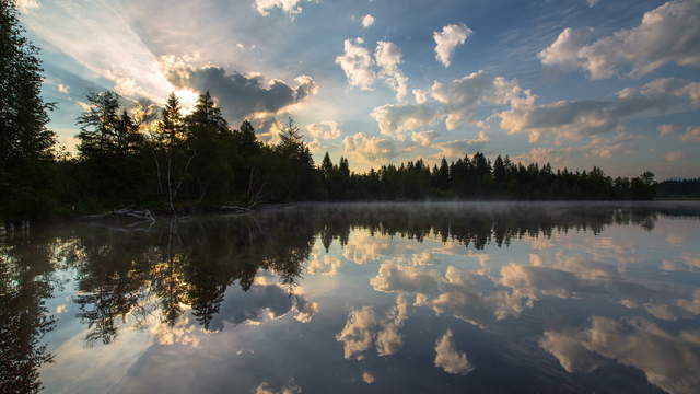 Sunrise at the Lake