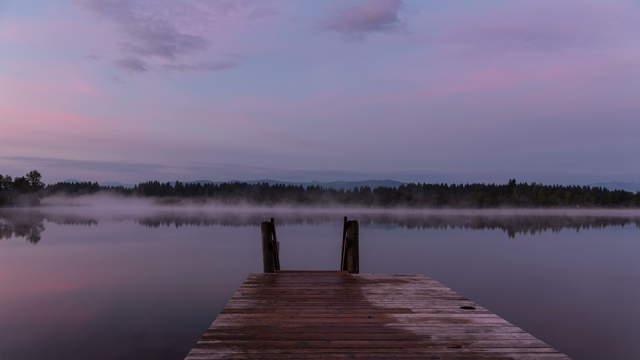 Dawn at the Lake