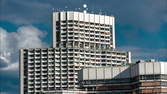 Time lapse clip - zOOm Hyperlapse Camera Flight - Collini Centre Mannheim 