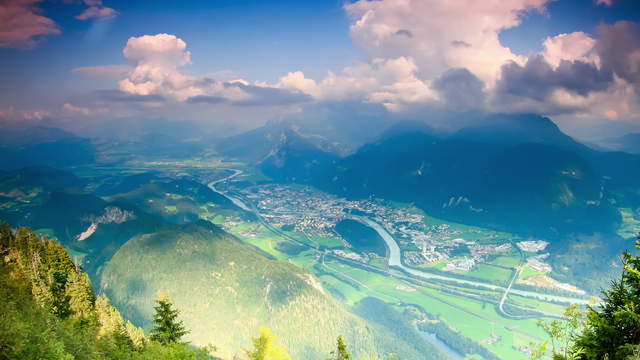 Valley of Inn, Kufstein, Austria