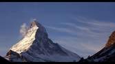 Time lapse clip - Mt. Cervin, Zermatt, Swiss