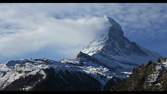 Time lapse clip - Mt. Cervin, Zermatt, Swiss