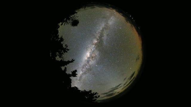 Allsky of Milkyway in the South See