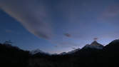 Time lapse clip - Lenticularis clouds