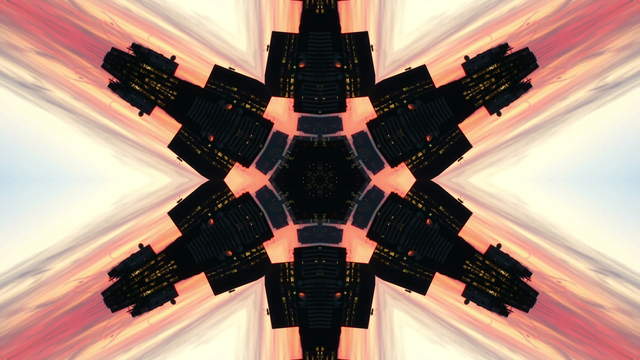 Music Background Video - New York Kaleidoscope
