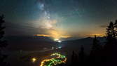 Time lapse clip - Night Sky Milky Way Time-Lapse Photography | UHD 6K Video