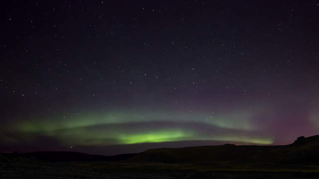 Aurora Borealis Iceland 2in1 UHD 6K Footage Video