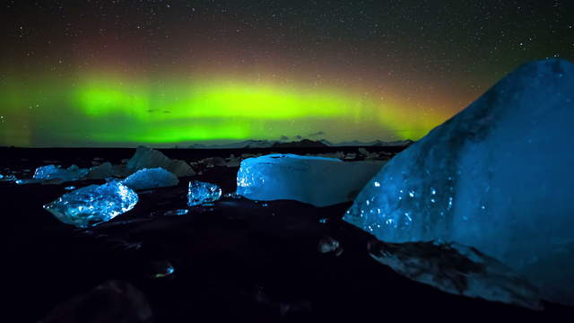 Northern Lights Iceland 4K Stock Footage Video Download