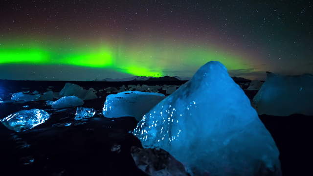 Timelapse Stock Footage Video - Northern Lights Iceland 4K Stock ...