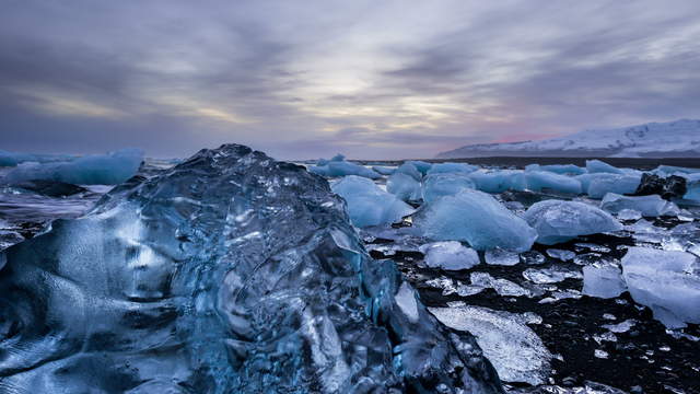 Timelapse Stock Footage Video - Diamond Beach Iceland Time-Lapse 6K, 4K ...