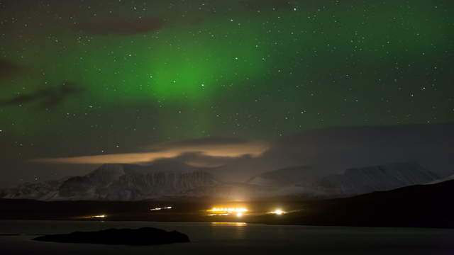 Iceland Time-Lapse Aurora Borealis 6K Footage Video