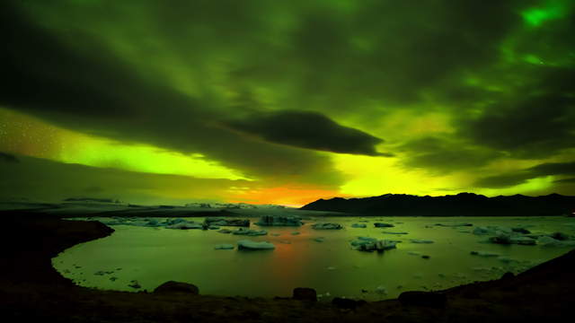 Timelapse Stock Footage Video - Aurora Borealis (Northern Lights) Time ...