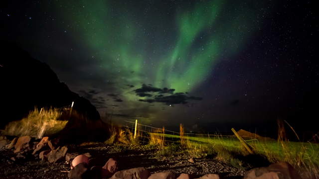 Timelapse Stock Footage Video - Iceland Northern Lights 6K Time Lapse ...