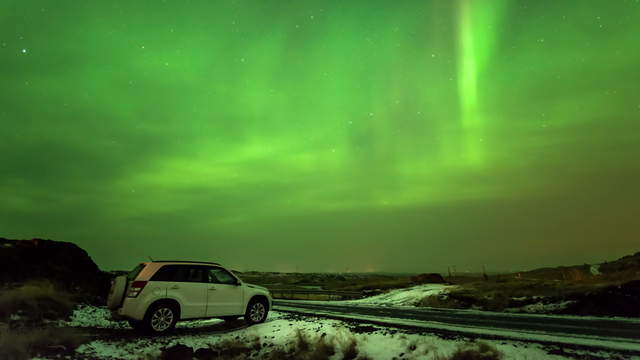 Timelapse Stock Footage Video - Aurora Borealis Time Lapse Photography ...