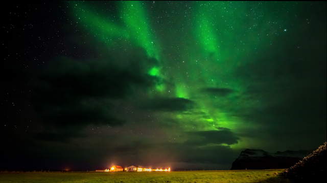 Timelapse Stock Footage Video - Iceland Aurora Borealis (Northern ...