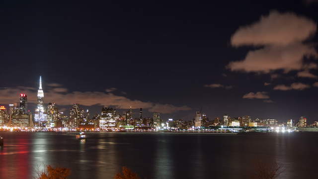 New York City Skyline Night-Day