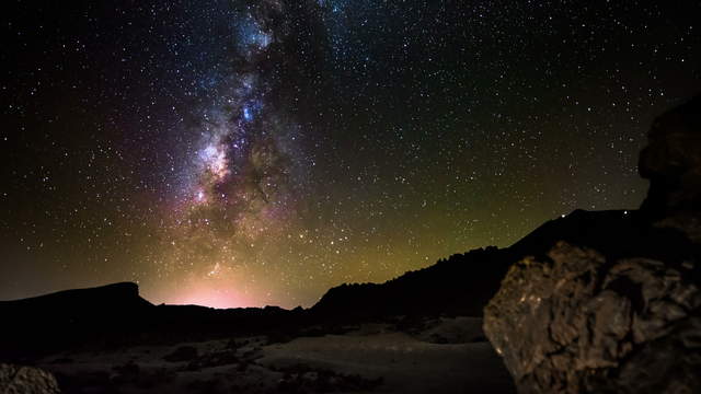 6K Timelapse Dolly Shot Milky Way