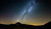 Time lapse clip - Tenerife Starry Sky Teide