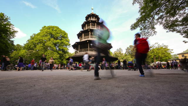 Chinese Tower, English Garden, Munich