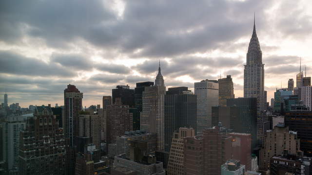 New York Skyline Day-Night
