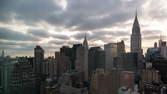 Time lapse clip - New York Skyline Day-Night