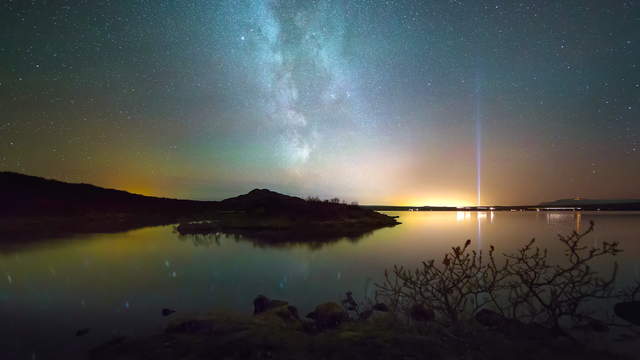 4K Video Loop - Milky Way Iceland