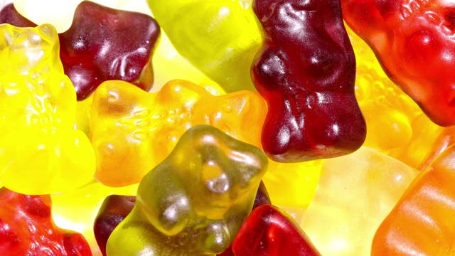 Colored Gummy Bears
