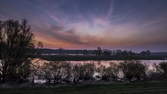 Time lapse clip - Sunrise at the river Elbe