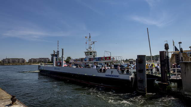Ferry at Warnemünde