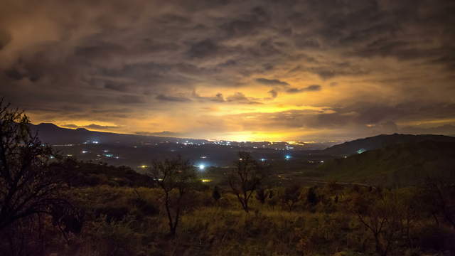 Sicily - Clearing Night-Sky