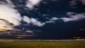 Time lapse clip - Sicily - Beach View at Night