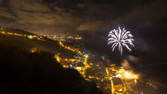 Time lapse clip - Sicily - New Year's Eve