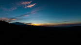 Time lapse clip - Sunrise Mt. Etna Time-lapse Video 2in1