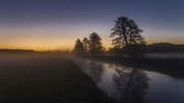 Time lapse clip - 4K Timelapse Sunrise At The River