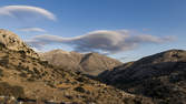 Time lapse clip - Day-night transition in the Dikti Mountains