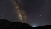 Time lapse clip - Milky Way Crete