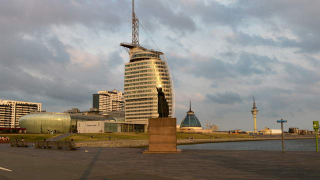 Bremerhaven Hyperlapse Willy-Brandt-Platz