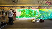 Time lapse clip - Graffiti Mural Art