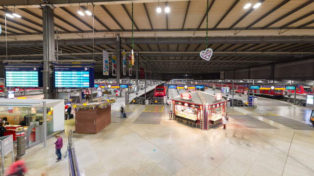 Munich Main Station Trains