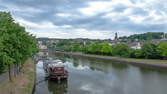 Time lapse clip - Saarbruecken Hyperlapse - Wilhelm-Heinrich-Bruecke 