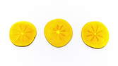 Time lapse clip - Kaki Fruit Slices