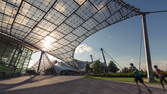 Time lapse clip - Olympic Roof Munich