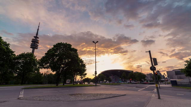 Olympic Tower and BMW World Munich