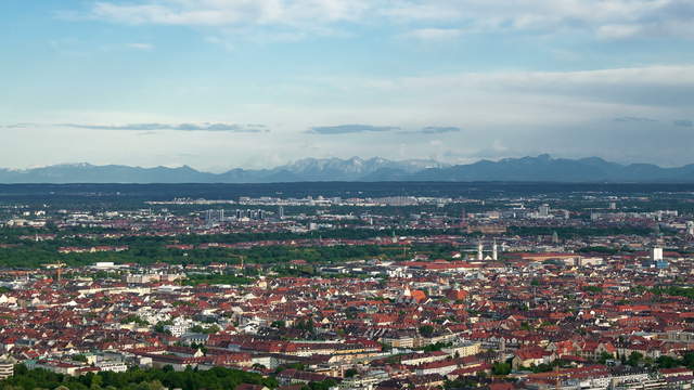 View over Munich