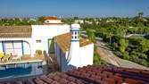 Time lapse clip - Portugal Hyperlapse Algarve Villa Carrica Pool Chimney