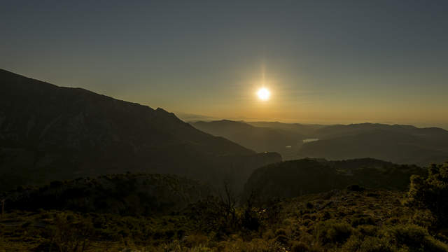 Sunset on Crete