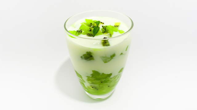 Kiwi Fruit Yogurt