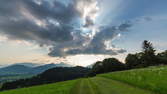 Time lapse clip - Valley of Inn Sun and Clouds