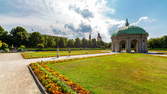 Time lapse clip - Dolly Shot Hofgarten Munich