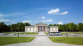 Time lapse clip - Hyperlapse Glyptothek Königsplatz Munich